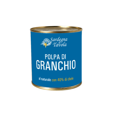 Polpa di granchio al naturale