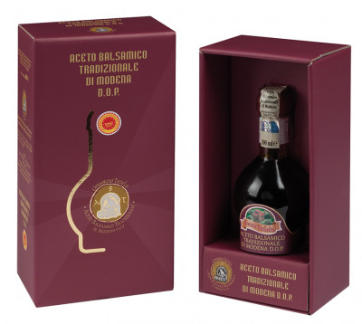 Aceto balsamico tradizionale di Modena D.O.P. (Traditioneller Balsamico-Essig aus Modena g.U.)