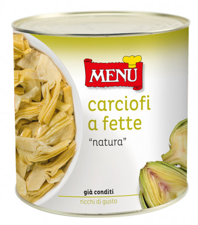 Carciofi a fette “natura”