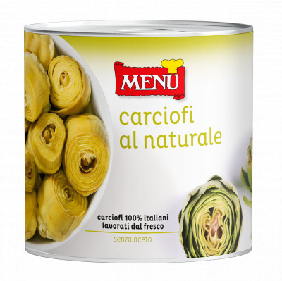 Carciofi al naturale (Artischocken, natur)