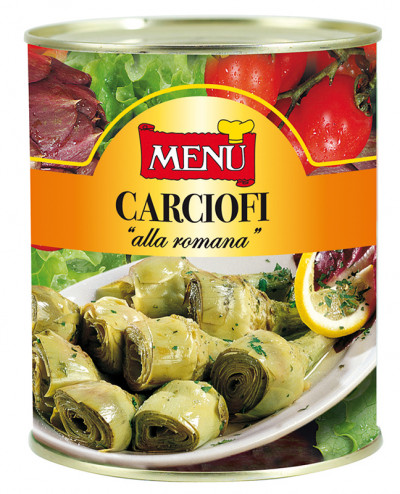 Carciofi alla romana (Artischocken auf römische Art)