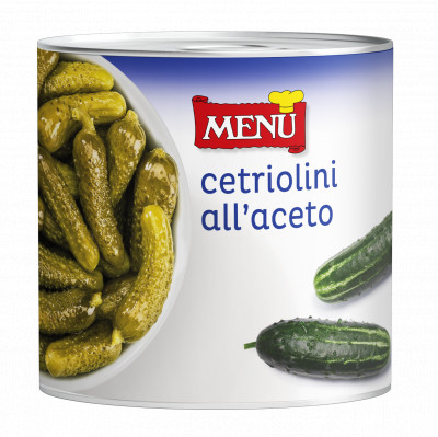 Cetriolini all’aceto