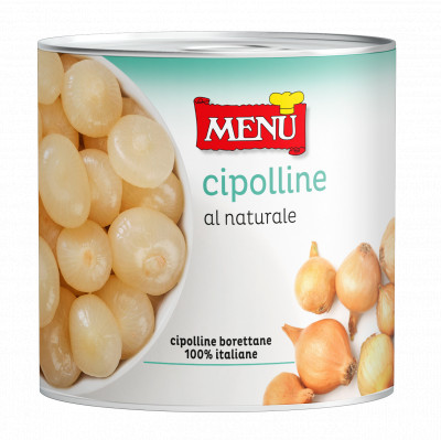 Cipolline al naturale (Borettane-Zwiebeln, natur)