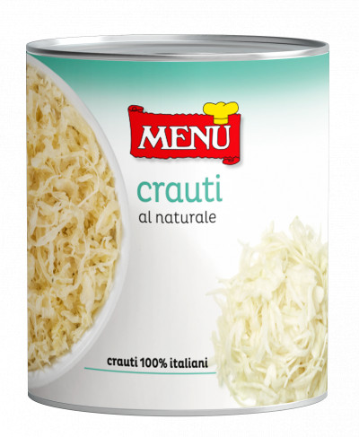 Crauti al naturale (Sauerkraut in Salzlake)