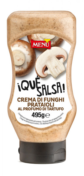 Crema di funghi prataioli al profumo di tartufo (Champignoncreme mit Trüffelaroma)