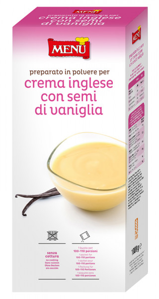 Crema Inglese con semi di vaniglia