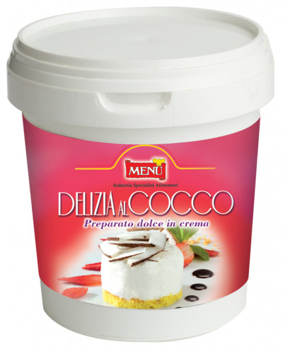 Delizia al cocco (Delizia-Creme mit Kokos)