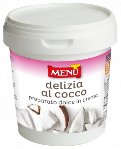 Delizia al cocco (Delizia-Creme mit Kokos)