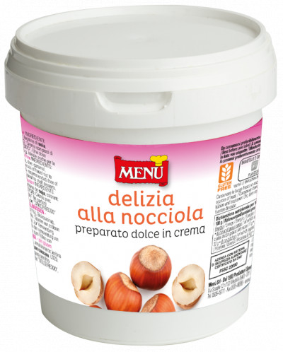 Delizia alla nocciola (Delizia-Creme mit Haselnuss)