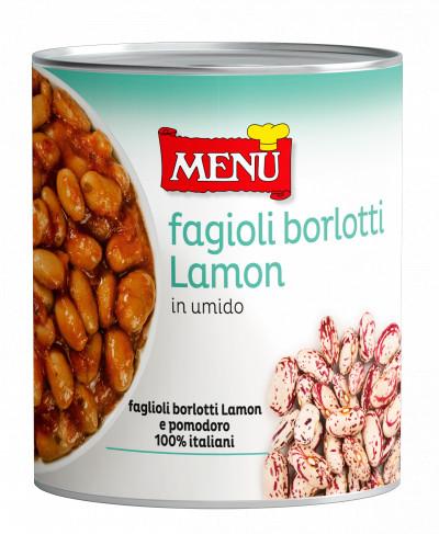 Fagioli Borlotti Lamon in umido