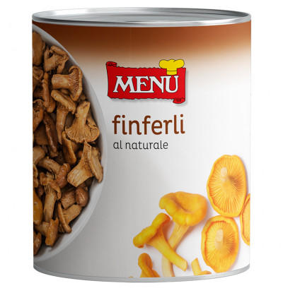 Finferli al naturale (Echte Pfifferlinge, natur)