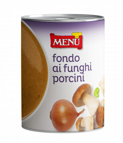 Fondo ai funghi porcini