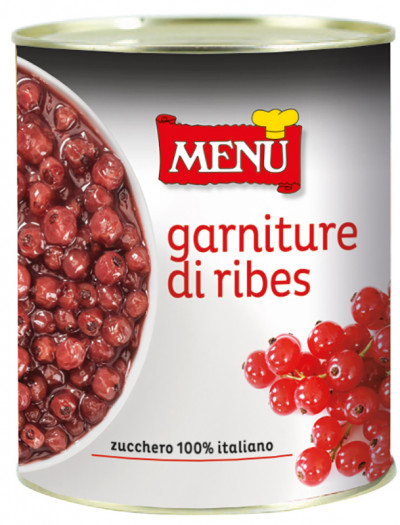 Garniture di ribes (Garnitur mit Johannisbeeren)