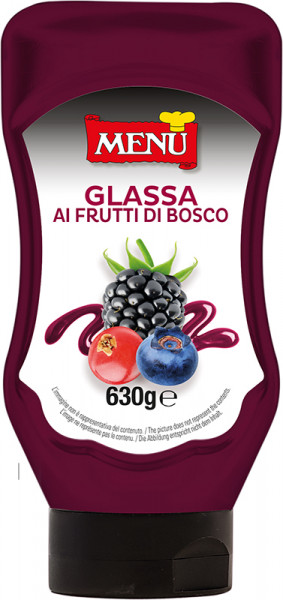 Glassa ai frutti di bosco