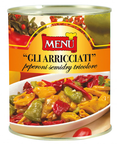 „Gli Arricciati“ (Halbgetrocknete Paprika)