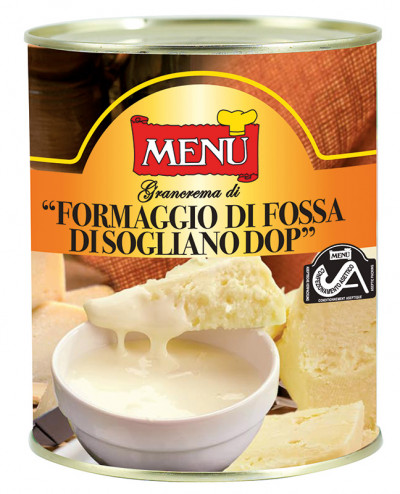 Grancrema di Formaggio di Fossa di Sogliano D.O.P. (Grancrema mit Grubenkäse Fossa di Sogliano g.U.)