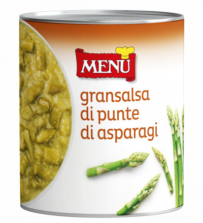 Gransalsa di punte di asparagi (Gransalsa mit Spargelspitzen)