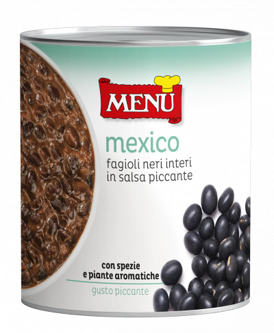 Mexico (Schwarze Bohnen in mexikanischer Sauce)