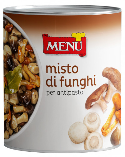 Misto di Funghi per antipasto (Pilzmischung für Vorspeisen)