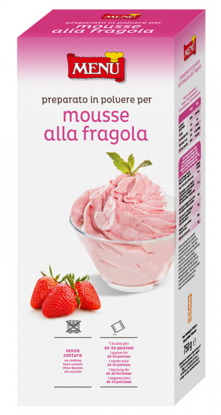 Mousse alla fragola (Erdbeer-Mousse)