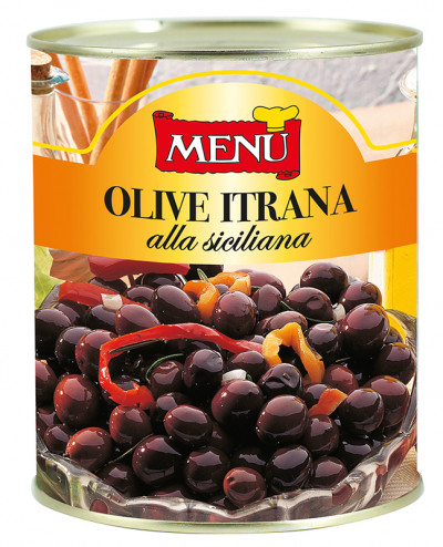 Olive Itrana „alla siciliana“ (Itrana-Oliven auf sizilianische Art)