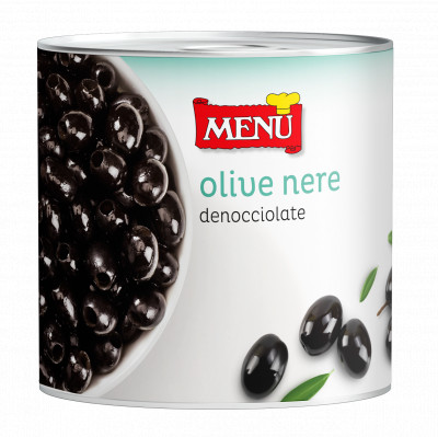 Olive nere denocciolate (Schwarze Oliven, entsteint)