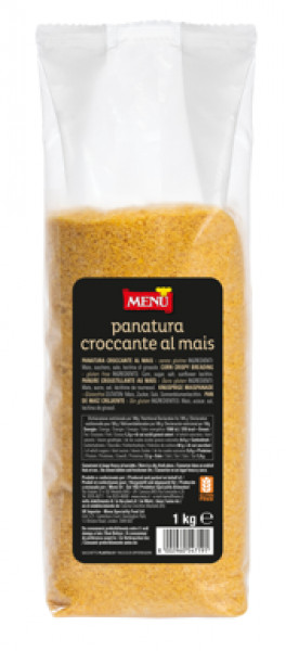 Panatura croccante al mais - Knusprige Maisbrösel