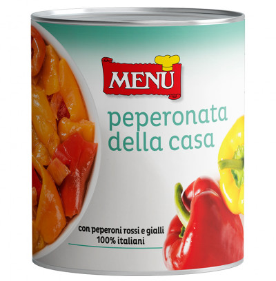 Peperonata della casa (Paprikagemüse nach Art des Hauses)