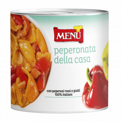 Peperonata della casa (Paprikagemüse nach Art des Hauses)