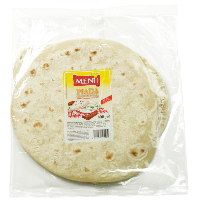 Piadina sfogliata extrasottile (Extradünnes Fladenbrot, zart wie Blätterteig)