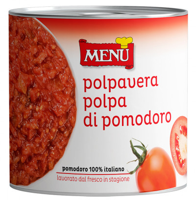 Polpavera taglio grosso (Grob geschnittenes Tomatenfruchtfleisch)