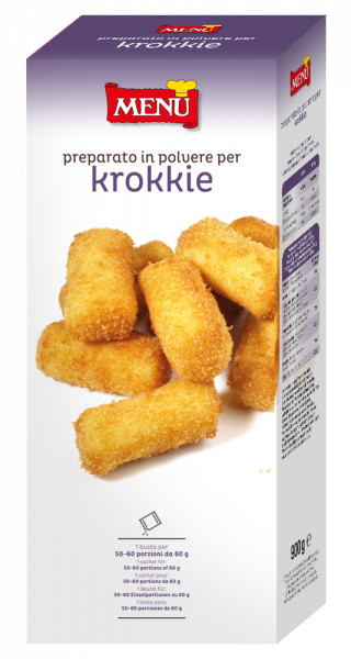 Preparato in polvere per Krokkie (Pulverzubereitung für Kroketten)