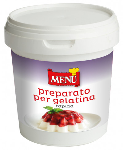 Preparato per gelatina rapida