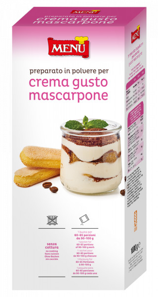 Pulvermischung für Creme-Mascarpone Geschmack