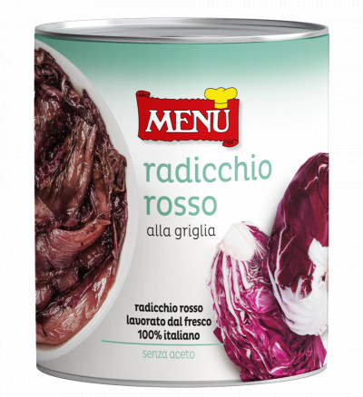 Radicchio rosso alla griglia (Gegrillter roter Radicchio)