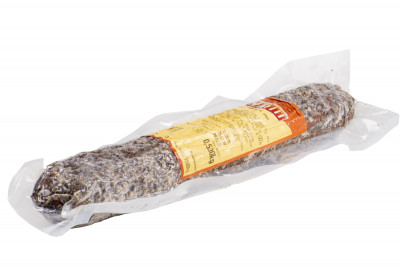 Salame di cinghiale al pepe (Wildschweinsalami mit Pfeffer)