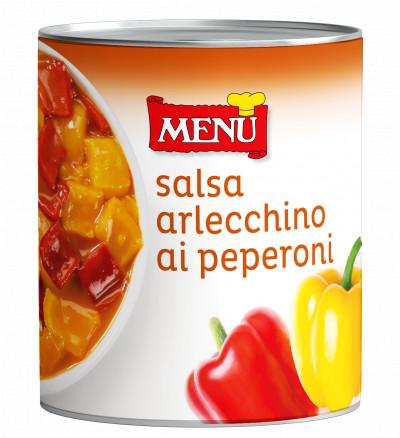 Salsa Arlecchino ai peperoni (Bunte Paprikasauce)