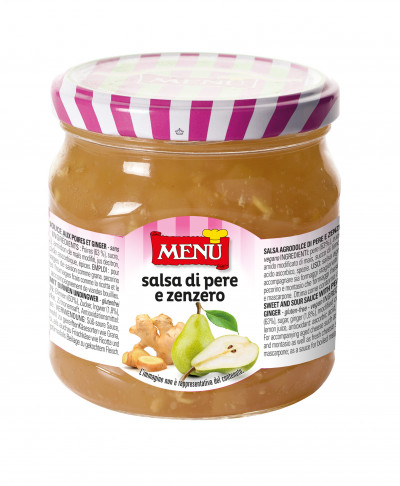 Salsa di Pere e zenzero