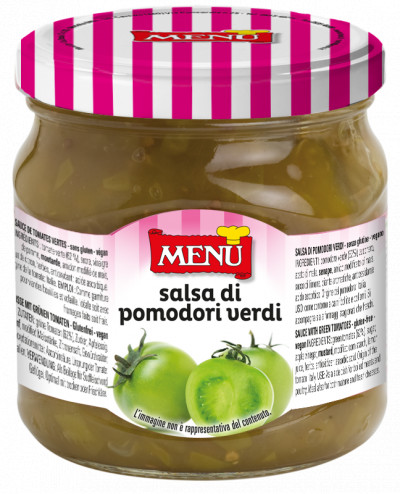 Salsa di Pomodori Verdi (Dip aus grünen Tomaten)