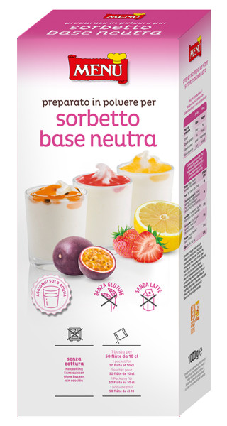 Sorbetto base neutra (Neutrale Sorbet-Basis)