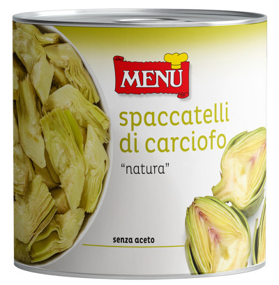 Spaccatelli di carciofo „natura“ (Geviertelte Artischocken, natur)