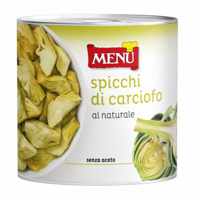 Spicchi di carciofo al naturale (Artischockenspalten, natur)