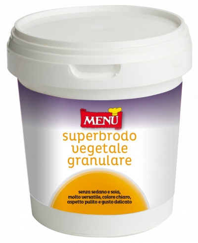 Superbrodo vegetale granulare