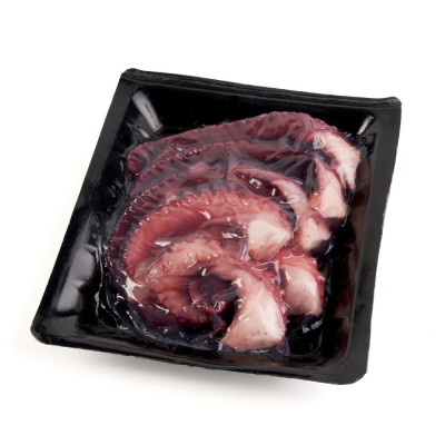 Tentacoli di polpo cotto - Gekochte Krakententakeln