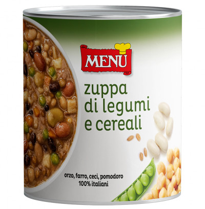 Zuppa di Legumi e Cereali